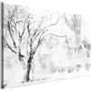 LUMASOUL Quadri Moderni Soggiorno - Quadri Camera da Letto Motivo Inverno - Poster da parete con cornice in legno e telaio - Stampe da Parete 120x80 cm