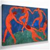 CheQuadro! La danza Dance Henri Matisse-dance, quadro grande stampa su tela di alta qualità, fine art, intelaiato pronto da appendere bsa21-130x90 cm