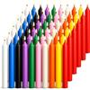 AOTOIE Candele colorate, 100 candele piccole colorate, 1,27 x 10 cm, candele da | Candele a punta senza profumo, senza goccia, mini candele per feste di compleanno, decorazione, stregoneria, wicca, altare