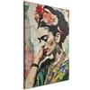 murando - Quadro Moderno per Camera da Letto, Frida Kahlo, 40x60 cm | Chiodi Inclusi, 1 Pezzo, Stampa su Tela, Murale Arte, Resistenti Allo Sbiadimento, Produzione Europea