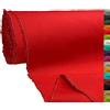 A-Express 100% Cotone Tessuto di tela Materiale Stoffa da Sartoria Tenda Borse 145cm 57 Larghezza 250GSM Venduto al Metro - Mezzo Metro 50cm x 145cm Rosso