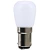 Generic Fengyan Home Bulbs, Confezione da 50 lampadine a LED for Frigorifero DC12V/24V 0,7W/1,5W T22B E14/E12/B15 con Coperchio in Vetro lattiginoso Lampada Domestica(DC24V Warm White 3000K,0.7W B15)