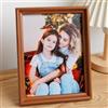 FOSOQIB Quadro per tela con foto personalizzate | Stampa alta risoluzione su tela | Supporto incluso | Regalo personalizzato esclusivo per il Giorno della Mamma e il Giorno del Papà (Cornice per foto 20x30cm)