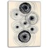 Printerland Quadro Moderno Verticale Astratto Soggiorno Industrial Quadri moderni Astratti da Parete grande Stampa su tela Canvas Decorazione muro Arredo Camera da letto Cucina (4, 70x100 cm, Canvas intelaiato)