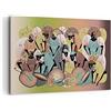 ARTTOR Stampe da Parete Moderne 100x70 cm Quadro su Tela Africa Cultura - 4555 | africano Grafica Donne Quadro Decorativo Grande 1 pezzo Soggiorno Camera da Letto Arte da Parete Decorazione da Parete ARTTOR