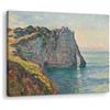 Artenor Quadro Monet Claude La scogliera e la Porte d'Aval, 30 x 23 cm - Made in Italy, Quadri Moderni Soggiorno, Camera da Letto, Cucina, Poster da Parete, Decorazioni Casa