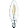 BELLALUX Lampada LED, Base E14, Bianco freddo (4000K), Filamento chiaro, Forma a candela, Sostituzione per lampadina convenzionale 40W, 1-pack
