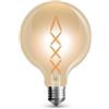 V-TAC Lampadina LED E27 8W G125 Filamento Ambrato 2200K
