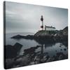 MuchoWow© Stampa Foto Quadro Moderno Quadri Moderni Soggiorno Con Cornice | 70x50 cm - Stampe Da Parete Camera Da Letto Decorazione PosterFaro - Mare - Rocce - Scandinavia - Stile Marino