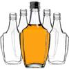KADAX bottiglie in vetro 250ml con tappo a vite - bottiglie vuote da riempire per liquore, grappa, olio e aceto, conservazione alimentare