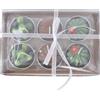 VICASKY Candele Succulente Decorative 6 Pezzi in Paraffina senza Fumo | Verde, Forma Cactus e Succulenta, per Festa e Matrimonio, Idea Regalo per Bomboniere e Decorazioni