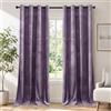 Ystyle Tende Per Interni In Velluto 2 Pezzi, 140x180 CM, Viola Chiaro | Termiche Isolanti Anticaldo Tende Oscuranti per Interni per Camera da Letto e Soggiorno Moderno, Curtains con Anelli