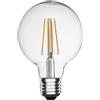 ALCAPOWER Lampadina Globo Edison Stile Vintage a Filamento LED 10W = 94W - 1400 Lumen - Dimensioni: d 125 x 175 mm Angolo Flusso Luminoso 360° (Bianco Naturale 4000K)