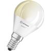 LEDVANCE Lampada LED SMART+ WIFI, smerigliata, 4,9W, 470lm, forma classica a sfera (Classic P), attacco E14, luce bianca calda a 2700K, dimmerabile, app o controllo vocale, durata fino a 20.000 ore