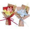 FOSDICK 2 Pezzi Mini Bouquet Fiori Finti, Retrò ed Elegante Mazzo Di Fiori | Piccolo Bouquet di Fiori Finti, Mazzolini Fiori Artificiali, Idee Regalo Donna Compleanno, Natale, San Valentino, Matrimonio
