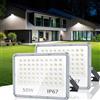 TASINUO Faretto LED da Esterno 50W 5000LM Faro LED Esterno 2 Pezzi | 6500K Bianca Fredda Faretti LED, Applique da Esterno Impermeabile IP67 Luci da Esterno per Giardino Terrazza Garage Cortile