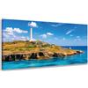 Wallazz Quadro su Tela Puglia - Quadri Moderni Soggiorno - Bari, Taranto, Lecce, Gallipoli, Foggia - Stampa su Tela Canvas HD - Quadro Moderno Soggiorno 50x150 cm