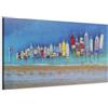murando - Quadro Moderno per Camera da Letto, Mare Spiaggia, 90x30 cm | Chiodi Inclusi, 1 Pezzo, Stampa su Tela, Decorazione da Parete, Resistenti Allo Sbiadimento, Produzione Europea