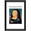 LABORATORIO 102 Quadro La Gioconda Monna Lisa 1978 Fernando Botero (20x30 cm) Arte Contemporanea - Stampa Fotografica da Parete con Cornice inclusa - Poster Moderno Pronto da Appendere