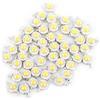 Pilipane 50 pezzi perline per lampada a led, perline a led smd, chip led ad alta potenza da 1 W, lampadina a led con chip smd per lampada, perline a led bianco caldo smd cob 1 w, per casa, stu(Bianco caldo)