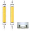 Homesally Lampadine LED R7S 118mm Dimmerabili, 30W Equivalenti a Lampadine Alogene 300W, Senza Sfarfallio, Bianco Caldo 3000K, 3000LM, CA 220-240V, Angolo di Illuminazione a 360°,Cool white,118mm 2Pcs