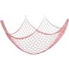 YYHCC 150 cm x 200 cm, rete da pesca, decorazione da parete (rosa chiaro)