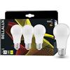 LEDVANCE Bellalux Lampada a LED, E27-base ottica opaca,Bianco caldo (2700K), 1055 Lumen, sostituzione delle lampade 75W, non dimmerabile, 3-Confezione