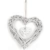 YBFBSJK Decorazione Romantica In Vimini Corona Di Cuori Appesi Rattan a Forma Cuore Ciondolo Cuore In Rattan Per Vintage Matrimonio Festa Compleanno Appeso a Parete Decorazioni Per Finestre Ornamento Party