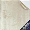 Sensylectra Tessuto in microfibra autoadesivo, effetto pelle scamosciata, tessuto elasticizzato in velluto, tessuto autoadesivo per sedile auto (Beige, 150 * 50CM)