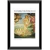 LABORATORIO 102 Quadro Sandro Botticelli Nascita Di Venere (20x30 cm) Arte Contemporanea - Stampa Fotografica da Parete con Cornice inclusa - Poster Moderno Pronto da Appendere