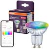 OSRAM Riflettore SMART LED PAR16 GU10 4,9W ZigBee RGBW | SMART+ ZIGBEE Multicolor Spot, LED Lamps, 50 mm dia, 20000 h, confezione da 1