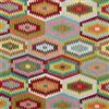 Kt KILOtela - Tessuto di tappezzeria, jacquard, gobelin, riciclato, per sedie, cuscini, divano, resistente all'usura, cucito, lunghezza 100 cm x larghezza 280 cm, tacuspac geometrico, multicolore, 1