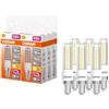 OSRAM LED Superstar Special T SLIM, lampada speciale LED sottile dimmerabile, base E14, bianco caldo (2700K), sostituzione della lampada convenzionale 60W, confezione da 6