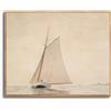 hyidecorart Quadro con Cornice Paesaggio Mare Natura Soggiorno 20x25 cm | Arte Retro, Stampa HD, Facile da Appendere, Montaggio Rapido, Per Molte Stanze, Decorazione Murale, Regalo, Piccolo Formato