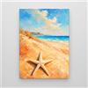 Giallobus - Quadro - 04 - Stella di mare - Tela Canvas Telaio Standard - 35L x 50l cm - Pronto da appendere - Quadri moderni per la casa
