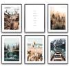 Heimlich - Set di poster - 6 pezzi di formato A3 / 30x42 cm - Poster Premium - Stampe senza cornice - Stile moderno - Natura selvaggia