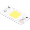 Lazimin Chip LED, 20W/30W/50W 220V Pannello Lampada con Chip COB LED, Luce Bianca/Calda/Spettro Completo, Senza Saldatura, per Illuminazione Stradale/Paesaggistica(Luce Bianca 50W)