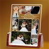 toyofmine Targa Personalizzata con Foto, Targa Glass Regalo Donna Compleanno | con Foto Personalizzata Idea Regalo Fidanzata Compleanno - Regali Anniversario per Lui (4 taglie: 15-25 cm)