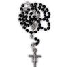 OVUNQUE PROTEGGIMI Rosario di San Francesco di Assisi in legno similcocco. Rosario croce San Damiano. Rosario Santa Chiara D' Assisi. Rosario cattolico. Rosary Chaplet St. Francis of Assisi And St. Clare. Catholic Rosary.