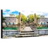 Wallazz Quadro su Tela Lazio - Quadri Moderni Soggiorno - Roma, Colosseo, Trastevere, Ponte Milvio - Stampa su Tela - Quadro Moderno Soggiorno 70x140cm
