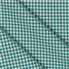 Mondo Tessuti - Tessuto Cotone a Quadretti in Diverse Misure PURO COTONE 100% TESSITO NON STAMPATO ALTEZZA 150CM - Al metro (Quadro Medio, Verde)