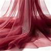 EYERIYO Tessuto in organza al metro, 3 m x 160 cm, morbido tulle, da cucire | Tessuto a rete decorativo, drappeggio, tulle, organza, per arco, matrimonio, decorazione a mani libere, arco, cerimonia