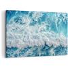 ARTTOR Stampe da Parete Moderne 100x70 cm Quadro su Tela Paesaggi Marino - 4067 | Mare Onda Oceano Quadro Decorativo Grande 1 pezzo Soggiorno Camera da Letto Arte da Parete Decorazione da Parete ARTTOR