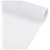 BENECREAT 11 CT Tela per Punto Croce, Tela Aida Essential Basic Bianca Da 100x30cm per Ricamo, Filo e Filato per Maglieria, Tessuto Da Ricamo