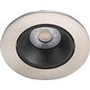 Philips LED Faretto da Incasso Abrosa, Equivalente a 9 W, Luce Bianca Calda, Dimmerabile, Nichel
