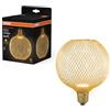 OSRAM Lampada piatta DECOR LED in metallo in plastica satinata in oro da | , LED Lamps, 125.00 Millimetres dia, , confezione da 1