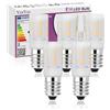 YzzYzz Lampada LED E14 Bianco Caldo, Lampada LED E14 2700K per frigorifero, sostituzione 1.8W per lampade alogene 25W, lampadina LED per frigorifero 245 lumen, non dimmerabile, 230 V AC, confezione da 5