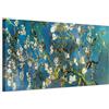murando - Quadro Moderno per Camera da Letto, Ramo di Mandorlo, 120x40 cm | Chiodi Inclusi, 1 Pezzo, Stampa su Tela, Murale Arte, Resistenti Allo Sbiadimento, Produzione Europea