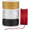 PH PandaHall 100 Iarde Spago di Nylon 1.5mm Filo di Nylon per Perline, 4 Colori Filo di Colorato per Gioielli Braccialetti e Lavori di Artigianato