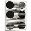 Printerland Quadro Moderno Verticale Astratto Soggiorno Industrial Quadri moderni Astratti da Parete grande Stampa su tela Canvas Decorazione muro Arredo Camera da letto Cucina (2, 50x70 cm, Canvas intelaiato)